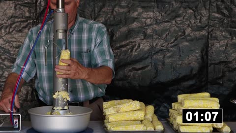 Introducing The Corn Kernel Cutter - powered by air!