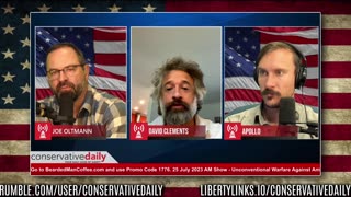 Conservative Daily Shorts: What Is The Way Out-I WIll Never Be A Slave w Joe-David-Apollo