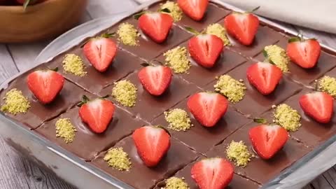 Smart chocolate squares the dessert to feed a crowd
