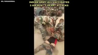 Indian Army- 5 Vaccinated Soldiers Have Heart attack In 5Km run