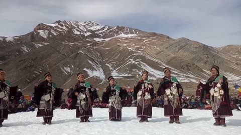 Traditional dance of Pin Valley Himachal Pradesh, India💞