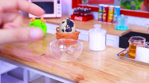 Miniature Chocolate Cake🌈💝Delicious Miniature Pop It Chocolate Cake Recipe With Sprinkle Candy🍬