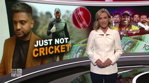 World cricket stars embroiled in $250,000 alleged scam | 9 News Australia