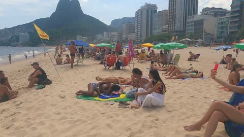Beach Leblon. Rio de Janeiro