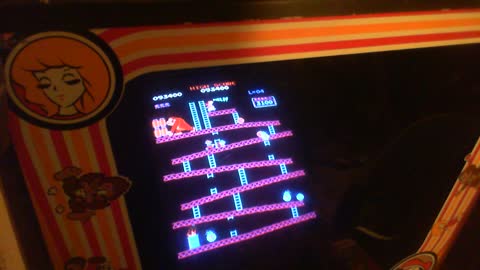 Donkey Kong Arcade 140,100 start (first 4 levels)