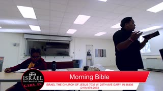 MORNING BIBLE CLASS