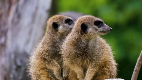 Meerkat Curious Cute Vigilant Mammal Zoo Wildlife