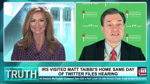 IRS VISITS MATT TAIBBI'S HOME AS HE TESTIFIES BEFORE CONGRESS