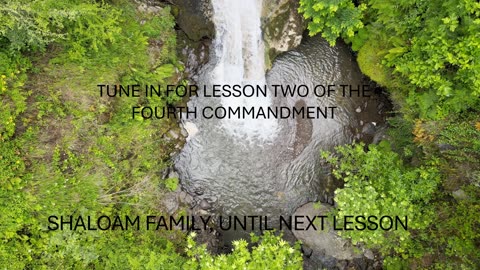 Fourth Commandment Lesson- One