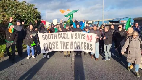 Footage From Dublin Port With Music