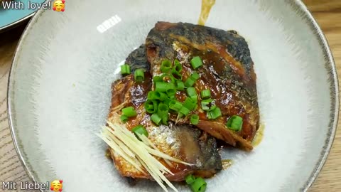 Japanisches Fischrezept, das alle verblüfft! Wie man leckere Kartoffeln im Ofen kocht. ASMR Rezept