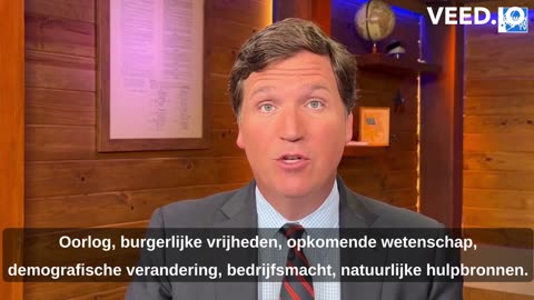 Eerste optreden Tucker Carlson na verlaten FOX