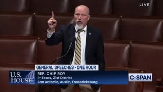 Chip Roy BLASTS 18 Republicans Who Voted for Democrats' $1.7 Trillion Disaster