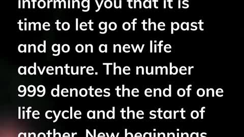 999 Angel Number Meaning (and message to you) When You See This Number?