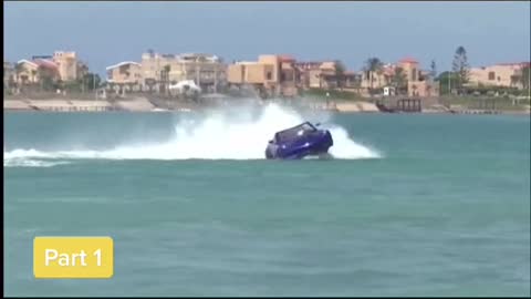 First Ever Sports Car Jet Ski Spotted* in Ocean