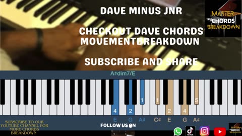 Dave Minus Jnr (Checkout these chords progressions