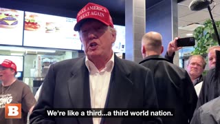 CLASS ACT: Donald Trump Visits with Americans at East Palestine McDonalds, Fact-Checkers Go BESERK