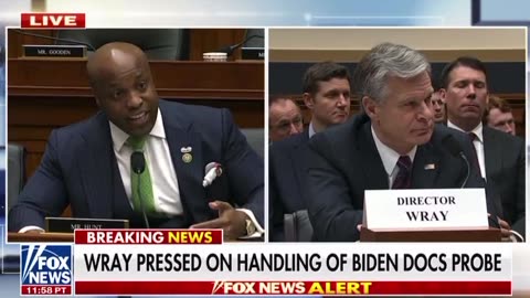 GOP Rep. goes NUCLEAR on FBI Director over Trump vs. Biden classified doc cases