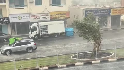 Dubai storm | Dubai raining