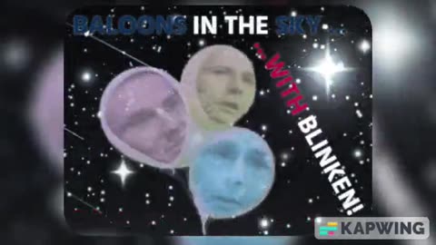 Balloons in the Sky with Blinken