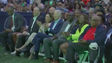 Kamala's got rythm but poor Joe don't.