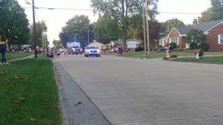 Breese Mater Dei homecoming parade 2021