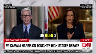 CNN Fact-Checks Kamala Harris to Her Face Live on Air