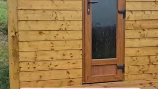 Honeybee heated house!