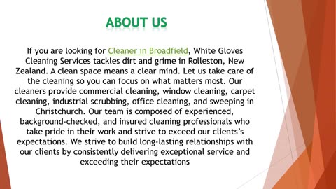 If you are looking for Cleaning Services in Broadfield