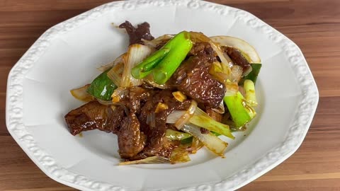 Extreme Delicious BEEF And ONION Stir Fry Recipe | Easy And Quick Dinner