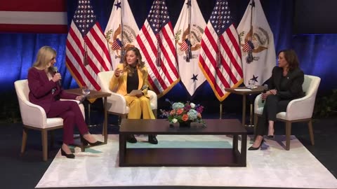 US Vice President Kamala Harris takes part in climate change discussion in Colorado