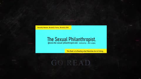 #The Sexual Philanthropist book promo