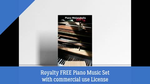 Royalty FREE Piano Music Set with commercial use License