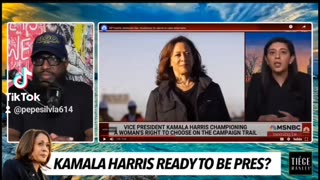 KAMALA HARRIS SAID SHE READY TO TAKE THE LEAD🤣