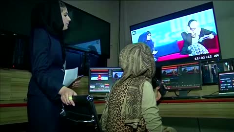 Female Afghan TV anchor made history, then fled