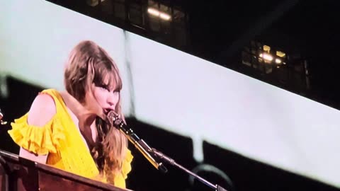 Taylor Swift - Red, You’re Losing Me & The Tortured Poets Department speech live in Melbourne Feb 16