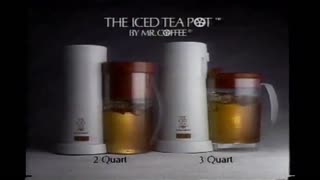 Mr. Coffee The Iced Tea Pot Commercial (1995)