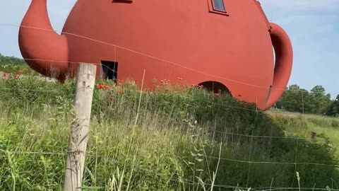 Teapot House in Poland