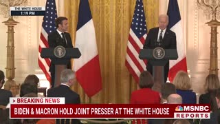 Biden Praises France As 'One Of Our Strongest Partners' During Presser With Macron