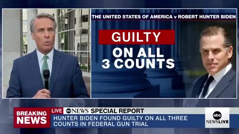 Hunter Biden found guilty on all counts in federal gun trial ABC News