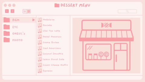 Lets' Desserts! : Cute, peaceful, aesthetic, soothing Music For you