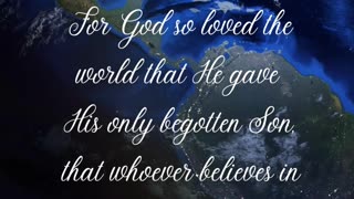 John 3:16 #Bibleverse