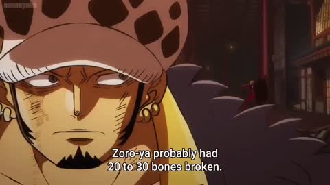 sanji applying bandages to Zoro - onepiece sanji and zoro moments