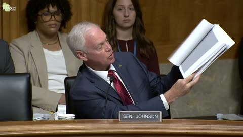 Senator Ron Johnson in Senate Homeland Security and Governmental Affairs Committee Hearing 6.18.24