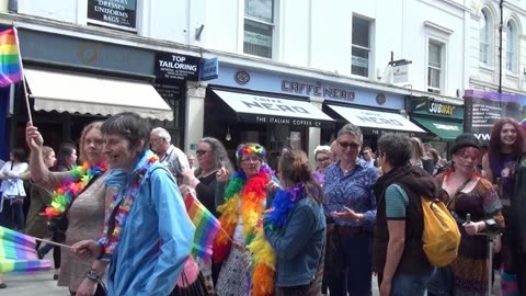 Exeter Devon England Gay LGBTQIA+ Pride 7th May 2016 Part 1