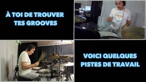 Accompagnements d'un morceau avec différents groove et feeling.