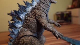 ASMR Unboxing Godzilla Action Figure (Hiya Toys, Atomic Breath Godzilla vs Kong)