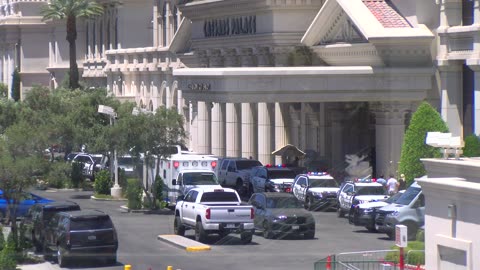 Las Vegas police, SWAT involved in standoff with man in Caesars Palace hotel room