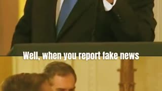 THROWBACK: Trump Calls CNN Reporter FAKE NEWS