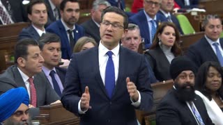 Pierre Poilievre says vacations are Trudeau's "favourite thing to do"